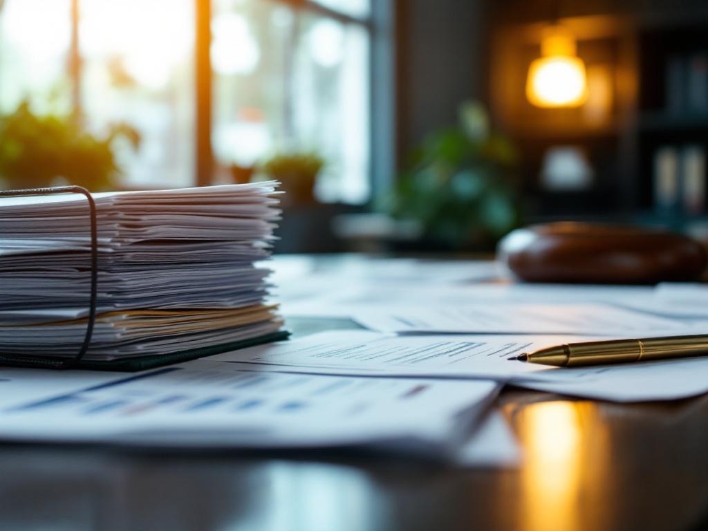 White collar crime defense with financial documents and business records review